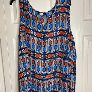 Sleeveless blouse